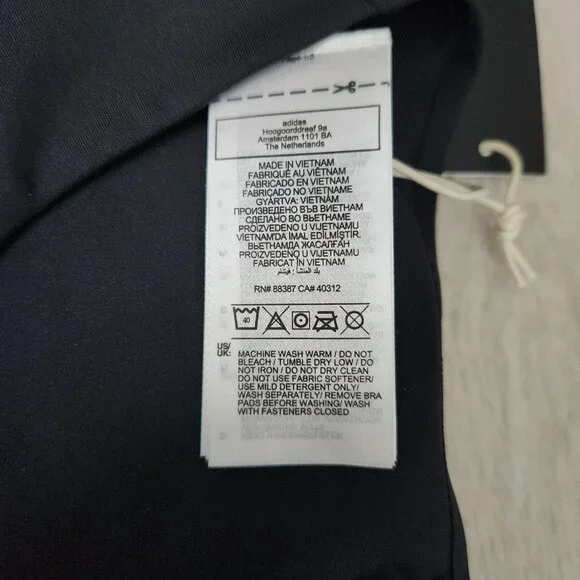 NWT Sports Bra Adidas Ultimate Run Medium-Support MED A/C - Picture 9 of 9